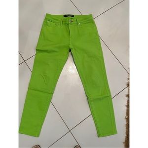 Ralph Lauren Bright Green Ankle Jeans